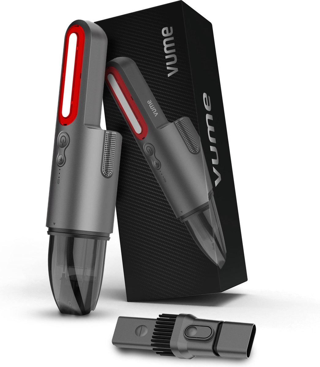 Cleanforce Kruimelzuiger Pro Snoerloos: 2 krachtige zuigstanden, Nat & – De Gadgetwinkel