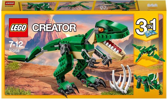 LEGO Creator 31058 Le Dinosaure Féroce 3 en 1