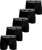 Björn Borg Boxershort Core - Onderbroeken - 5 stuks - Jongens - Maat 146-152 - Zwart