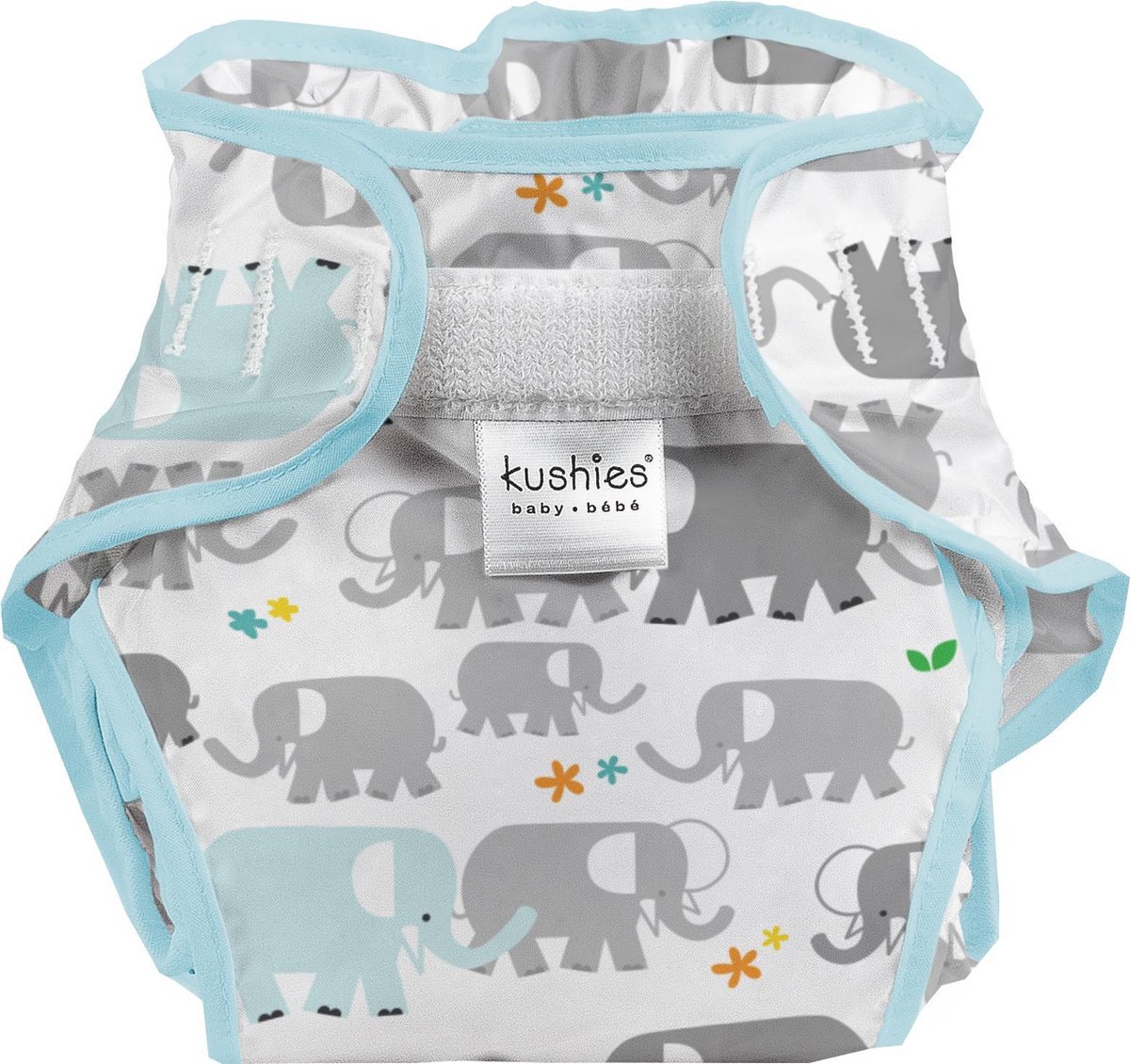 Goedkoopste Kushies - Luier - Wasbaar Overbroekje - Jongens & Meisjes - Olifant - Maat 2 (4-10 kg