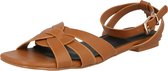 Raid sandalen met riem kamila Bruin-37