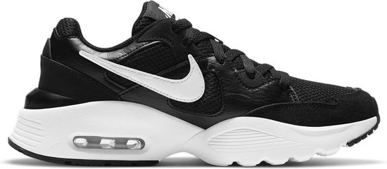 Nike Air Max Fusion - Sneakers - Zwart/Wit - Unisex - Maat 44.5 | bol.com