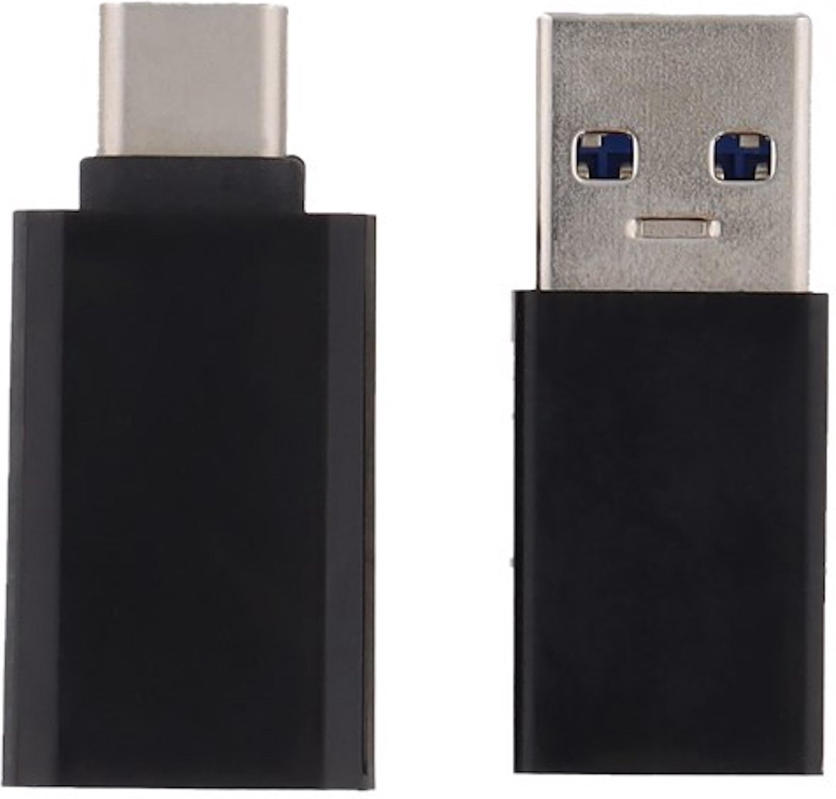 S&C - Dual USB type-C adapterset adaptor adapter tussenstukje kopje
