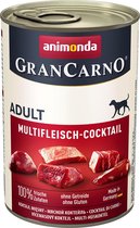 Animonda Grancarno Adult Multivlees cocktail 6 x 400 gram ( Hondenvoer )
