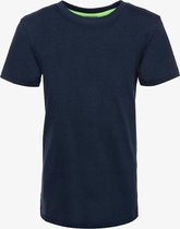 TwoDay basic jongens T-shirt blauw - Maat 158/164