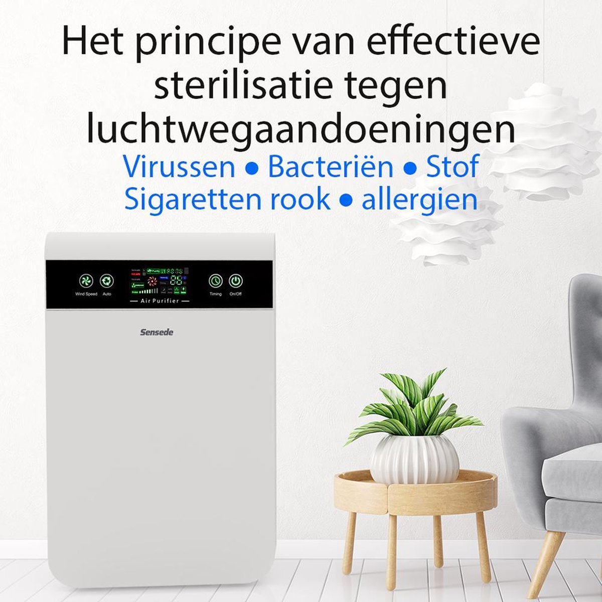 Sensede SIGNATURE™ SERIES DIGITAL HEPA AIR PURIFIER (ACD-600FD) / Luchtreiniger — afbeelding 3