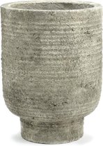 Serax Rustic bloempot /vaas L D17cm H23cm zand