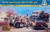 Italeri - Morris Quad Tractor 25 Pdr.gun 1:72 (Ita7027s)
