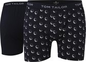Tom Tailor 2-Pack Heren Boxershort - Blauw - Maat XL