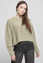 Urban Classics Sweater/trui -M- Wide Oversize Groen