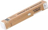 The Bamboovement Tandenborstel Medium Bamboe Naturel/wit