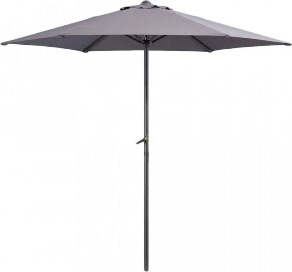 Le Sud parasol Blanca - antraciet - Ø250 cm | bol.com