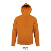 Hoodie Sol's basic oranje XS