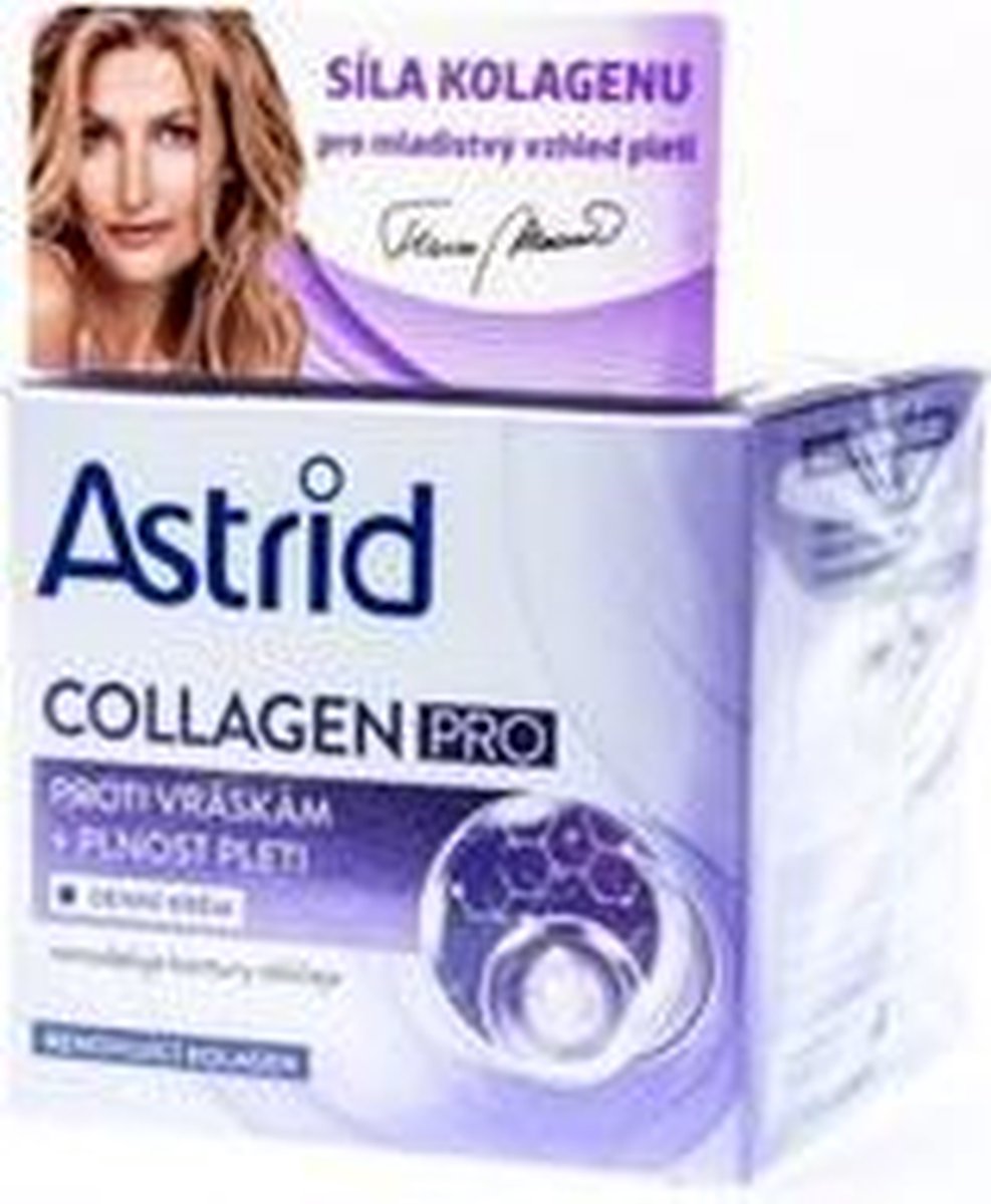 Goedkoopste Astrid - Collagen Pro Cream - Denní krém proti vráskám - 50ml