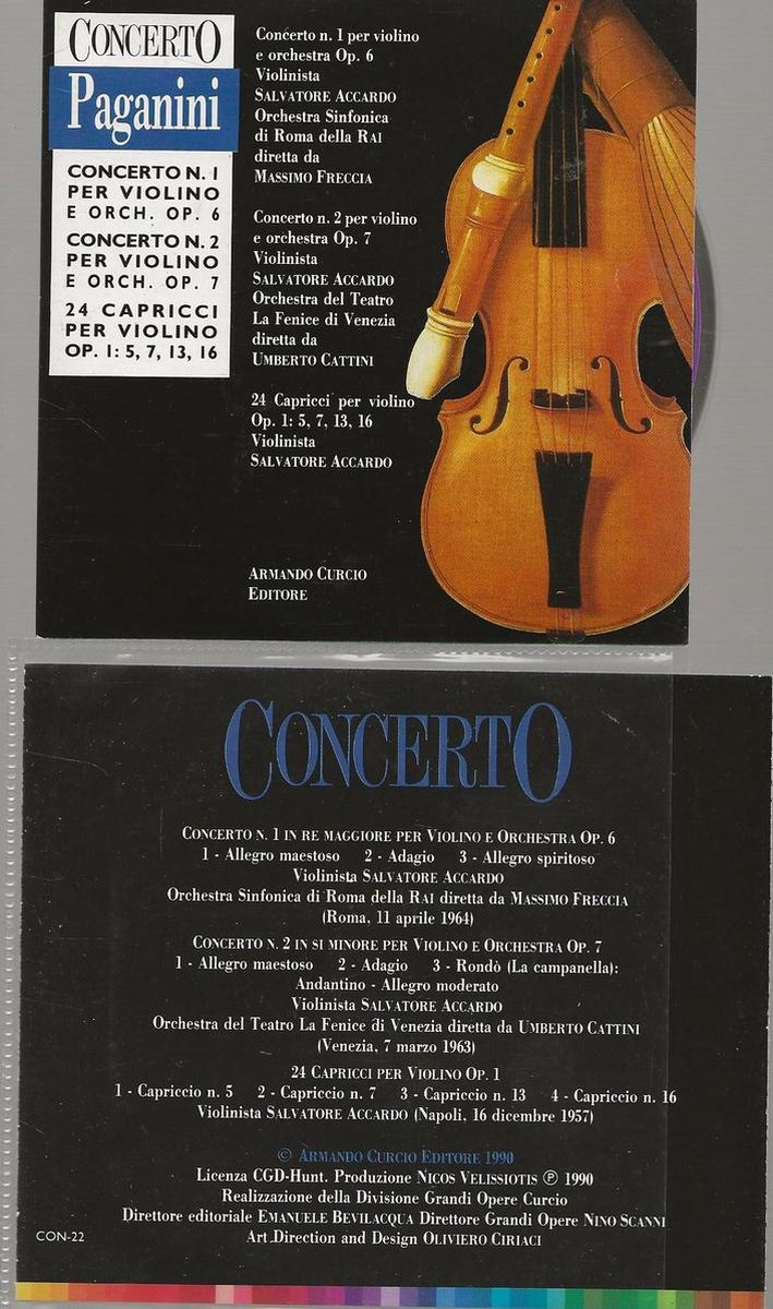 CONCERTO PAGANININI