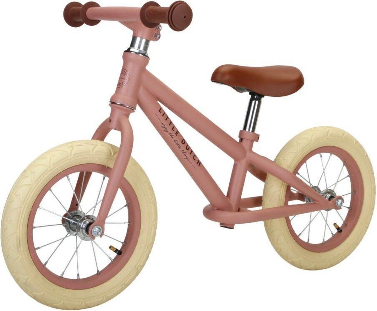 Little Dutch Loopfiets - pink mat