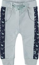 4President newborn baby jongens joggingbroek Niklas Sterling Blue