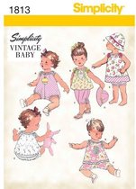 Vintage Baby Kleding 1813 Naaipatronen Simplicity