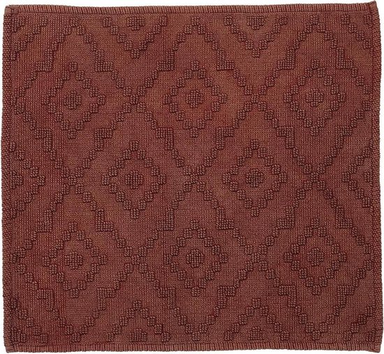 Sealskin -  Aztec Badmat 60x60 cm - Katoen -  Donkerroze