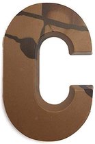 Joe & Mien Ambachtelijke Chocolade letter 'C' - Melk - 1 x 200 gram