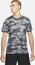 Nike Dri-FIT Camo AOP Sportshirt Heren - Maat XL