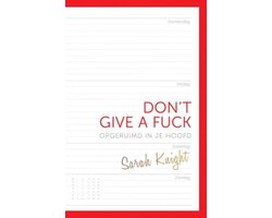 Don't give a fuck: opgeruimd in je hoofd