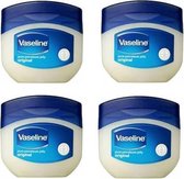 VASELINE - Pure Petroleum Jelly Original - Voordeelverpakking 4 x 100 Gram