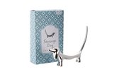 CGB Giftware Sausage Dog Ring Holder / Stand Height: 8.5cm Length: 11cm