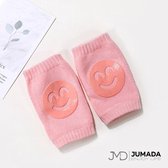 Jumada's Baby Kruipbeschermer - Kniebeschermer - Elleboogbeschermer - Beenwarmer - Katoen - Roze