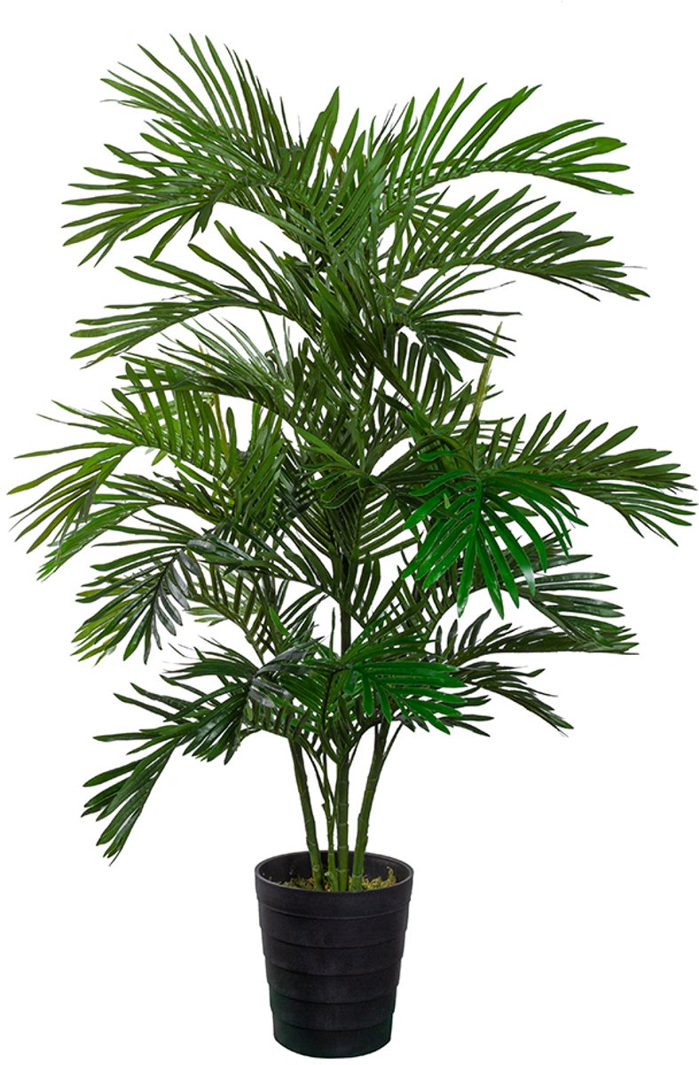 Kunstplant Areca palm H140 cm - HTT Decorations kunstplanten