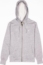 Osaka Zip Hoodie Melange - Grijs sport vest - Maat XL