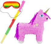 Amscan P39400 Pull-pinata vlinder, 53,3 x 53,3 x 16,5 cm, om te vullen met snoep en confetti, kinderverjaardag