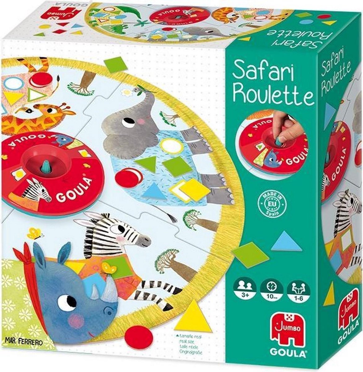 Goula Safari Roulette - Kinderspel