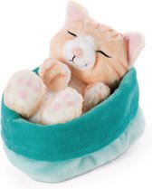 NICI Sleeping Kitties Gestreept Bruin