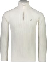 Gant Trui Wit Normaal - Maat XL - Heren - Herfst/Winter Collectie - Katoen