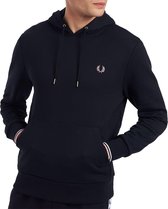 Fred Perry - Hoodie M2643 Blauw - M - Regular-fit