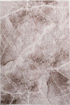 Modern laagpolig vloerkleed Palazzo - Taupe 271 - 160x230 cm