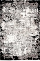 Modern laagpolig vloerkleed Opal - Grijs 912 - 120x170 cm