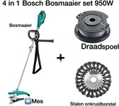 Bosch AFS 23-37 Bosmaaier - 950w met Mes, draad en Stalen onkruidborstel
