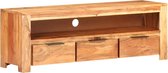 Tv meubel massief acaciahout 119x30x41 cm