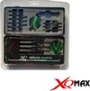 Afbeelding van het spelletje XQ MAX Brass blackline giftset - 26delig - zwart/groen