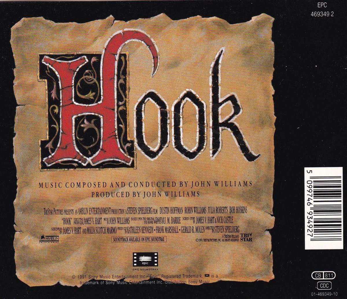 Hook Ost, John Williams CD (album) Muziek bol