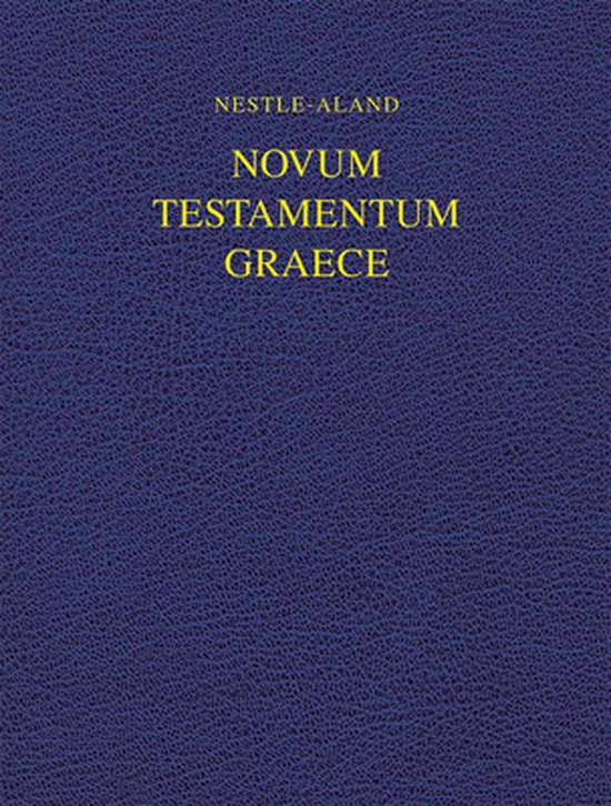 Foto: Nestle aland novum testamentum graece 28 na28 