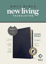 NLT Compact Giant Print Bible, Filament Edition, Navy