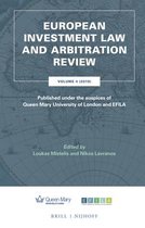 European Investment Law and Arbitration Review- European Investment Law and Arbitration Review