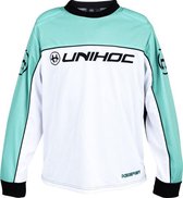 Unihoc Keeper Goalie Sweater - turquoise - maat M