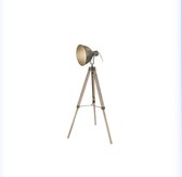 vloerlamp-studio lamp-3 poten - Grote E27 -fitting- 146 x 69 cm