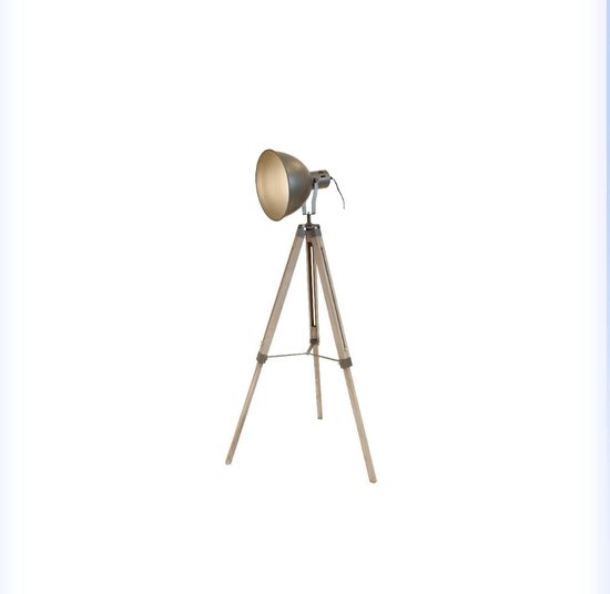 vloerlamp-studio lamp-3 poten - Grote E27 -fitting- 146 x 69 cm | bol.com