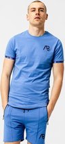 Blauw casual van AB lifestyle tee maat medium