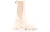 BRONX Chelseaboot met sleehak - "47365"- beige - maat 36